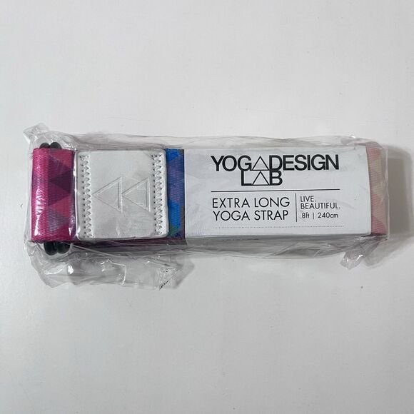 Yoga Design Lab Extra Long Yoga Strap TRIBECA 8 ft Live Beautiful NEW - Picture 1 of 7